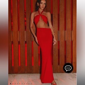 New Peppermayo it’s obvious maxi dress red